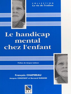 cover image of Le handicap mental chez l'enfant